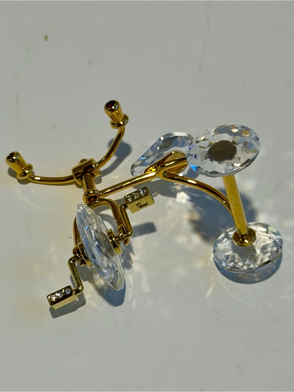 Swarovski Crystal Memories Tricycle Gold ~ Classic Retired #219198 - Picture 12 of 16